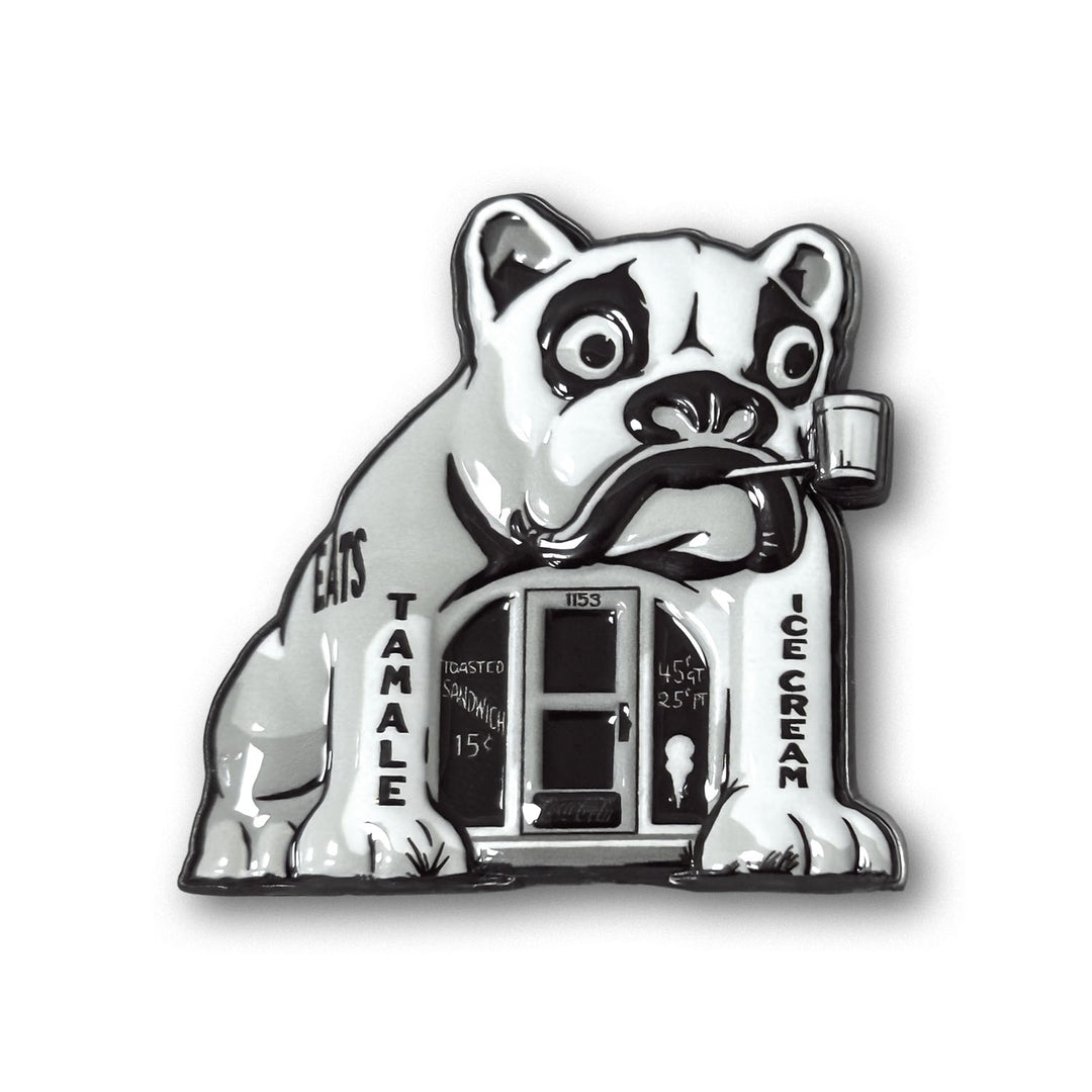 The Rocketeer "Bulldog Cafe" 3D Pin