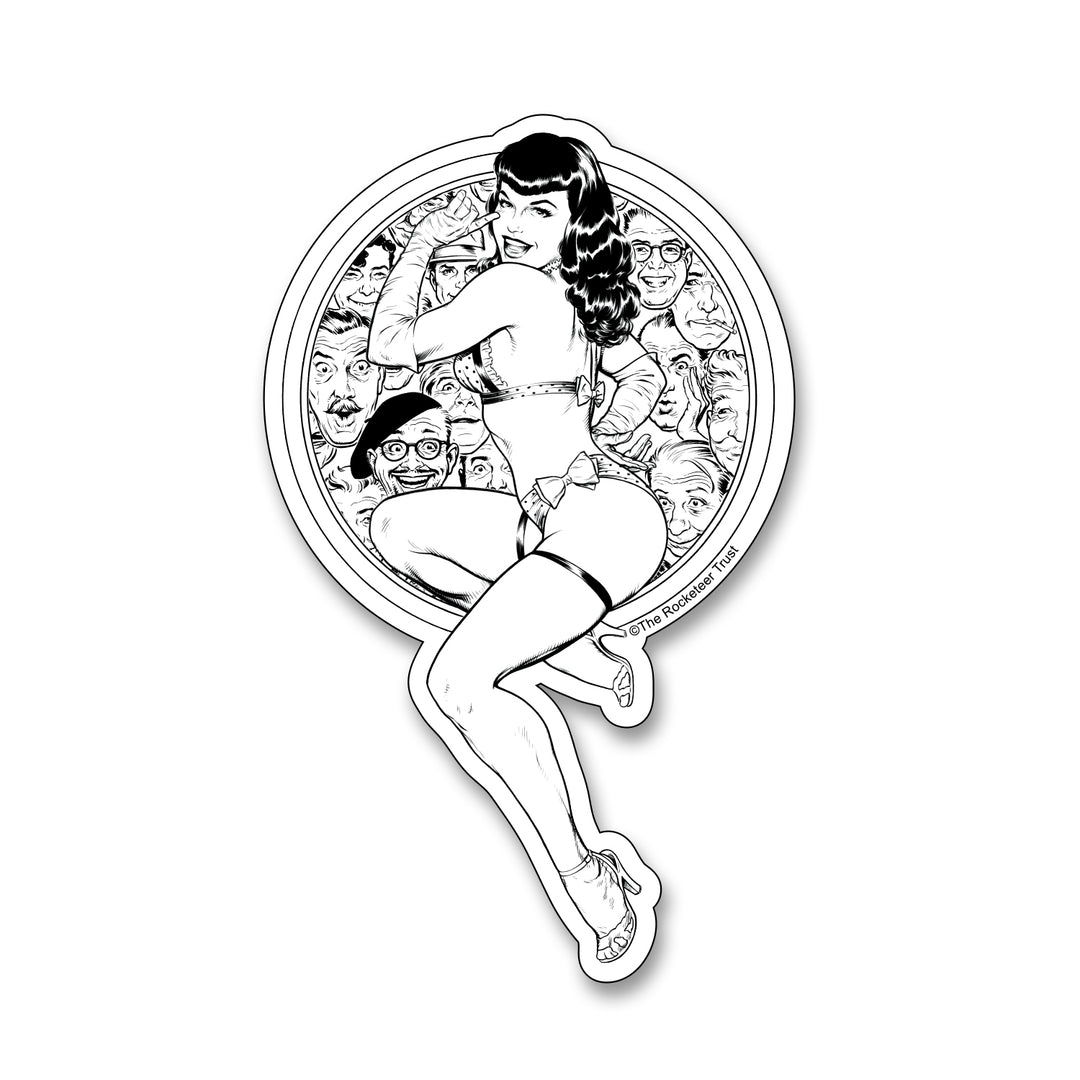 "The Girl of Our Dreams" Sticker