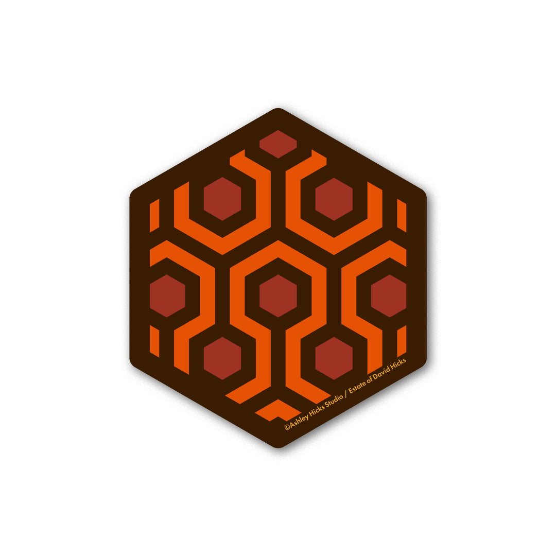 Hicks Hexagon Enamel Pin