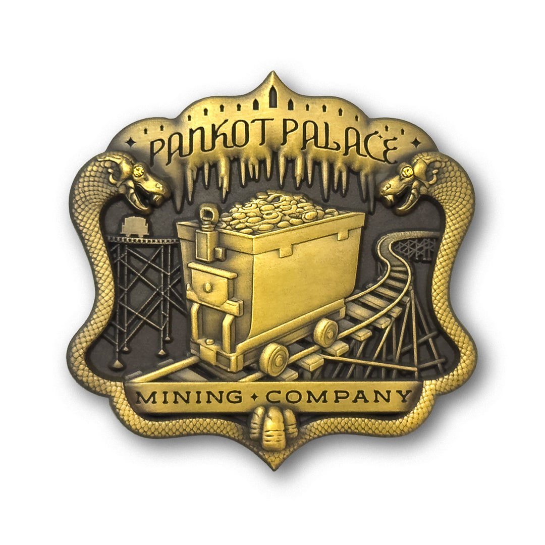 Pankot Palace Mining Company - 3D Metal Pin