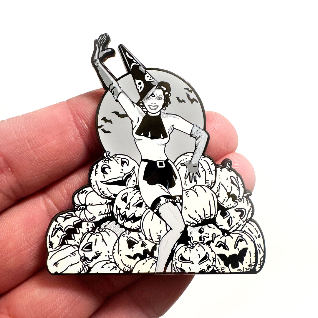 Dave Stevens "Pumpkin Pie" Enamel Pin