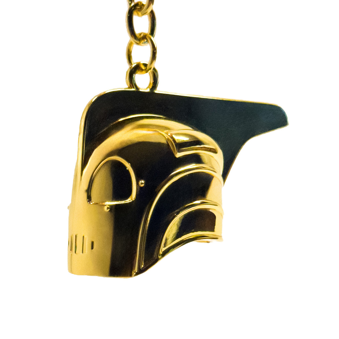 The Rocketeer Helmet Keychain – Shiny Gold