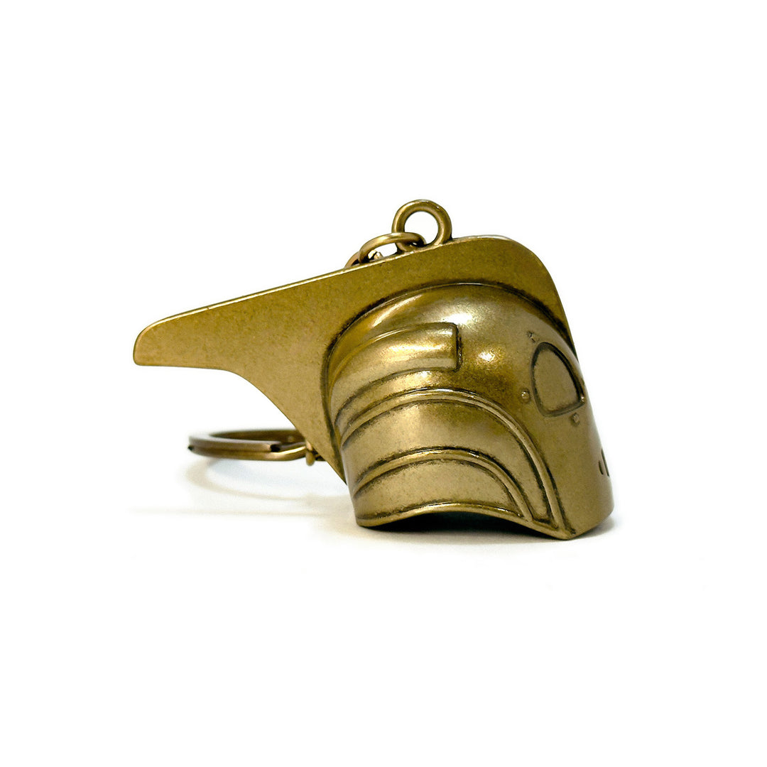 The Rocketeer Helmet Keychain – Antique Gold