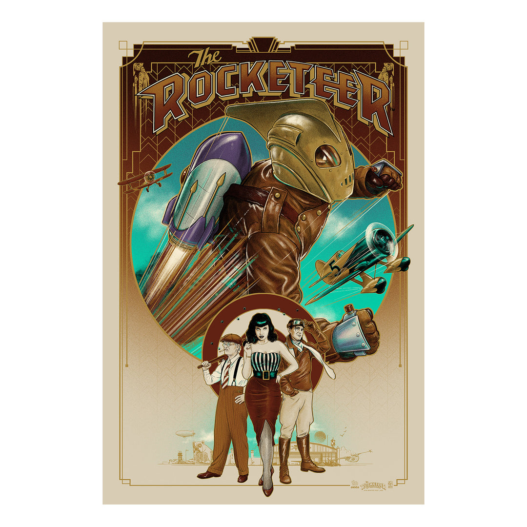 The Rocketeer 40th Anniversary Poster – APs