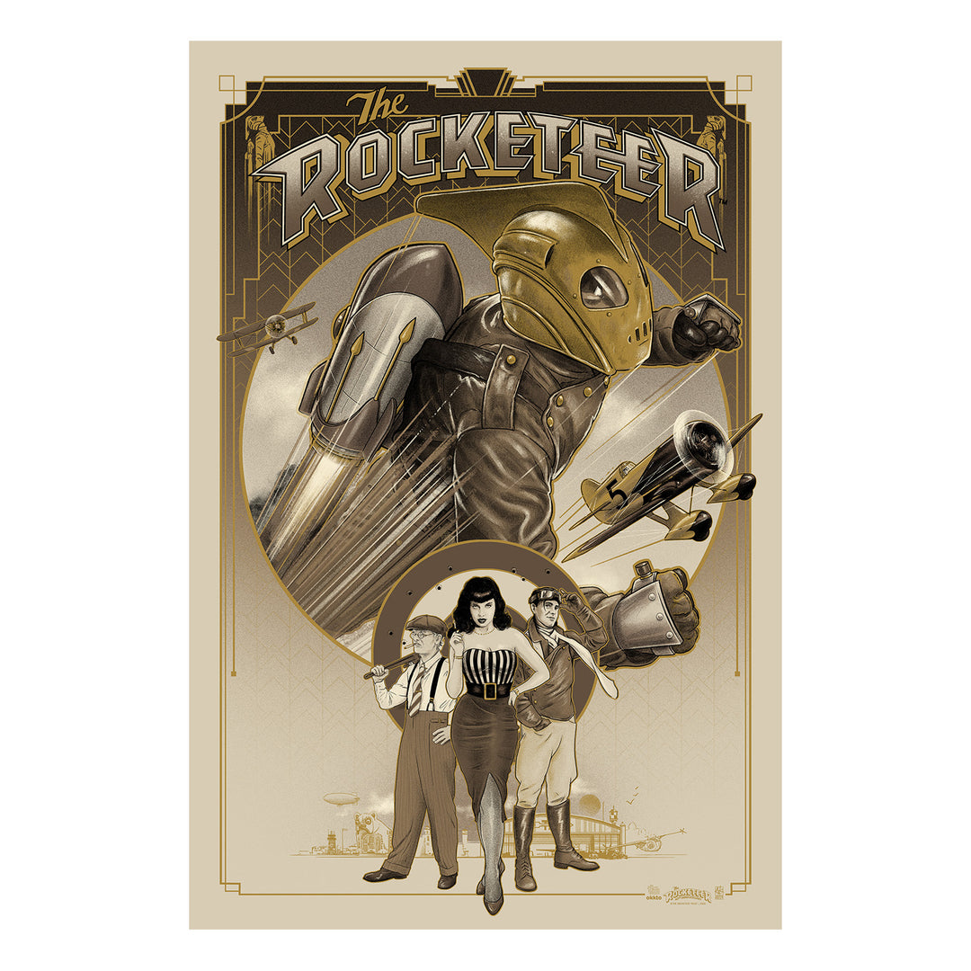 The Rocketeer 40th Anniversary Poster – APs