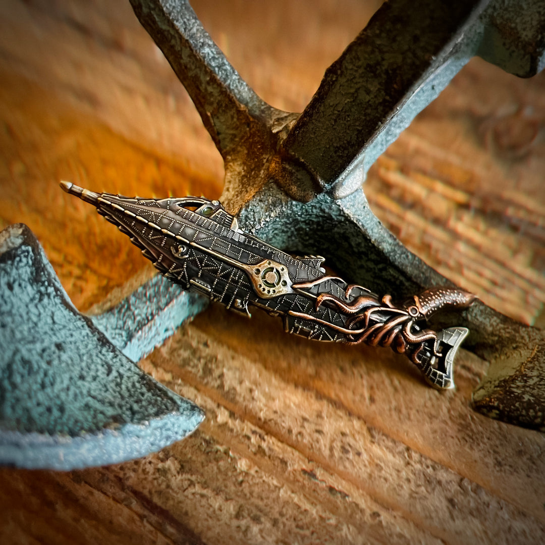 The Nautilus Squid Attack – 3D Metal Pin