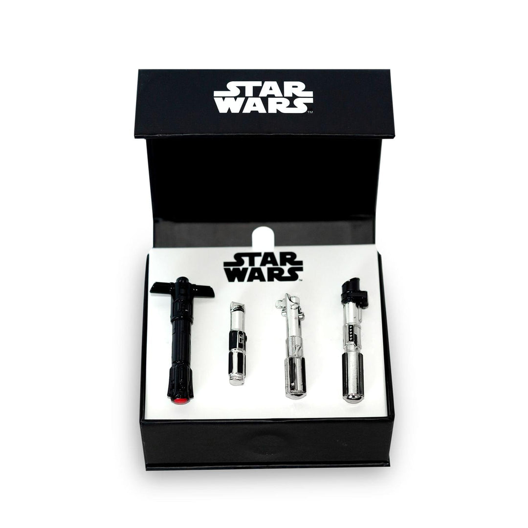 Star Wars Exclusive 4 Piece 3D Lightsaber Pin Set