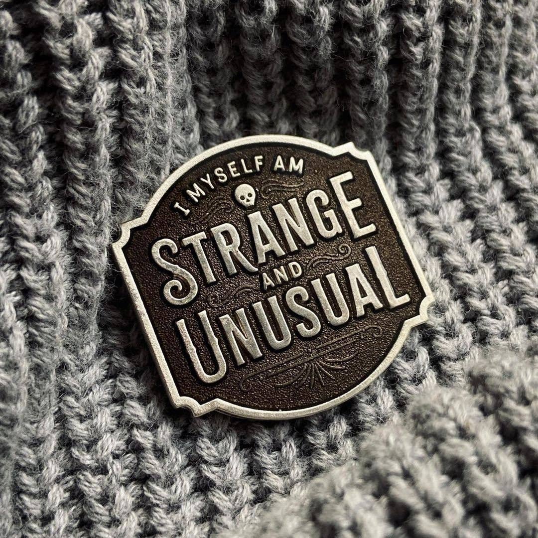 Strange &amp; Unusual Enamel Pin