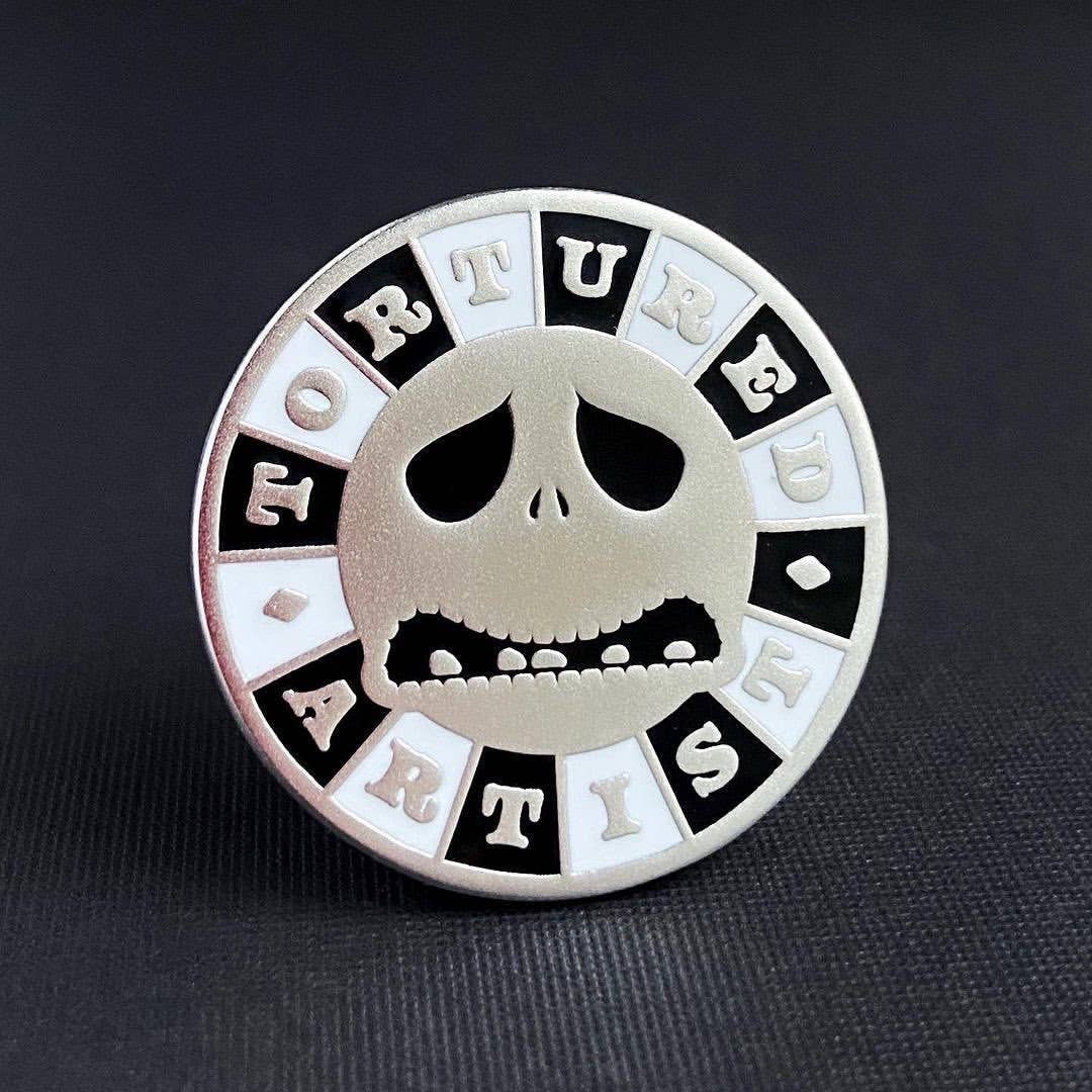 Tortured Artist Enamel Pin