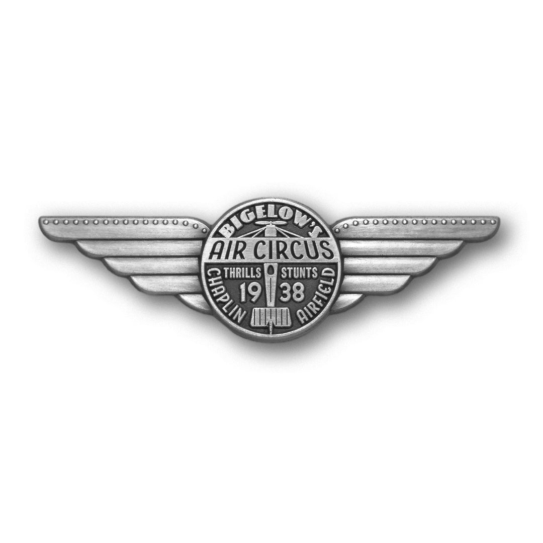 The Rocketeer "Bigelow Air Circus" Wings Pin