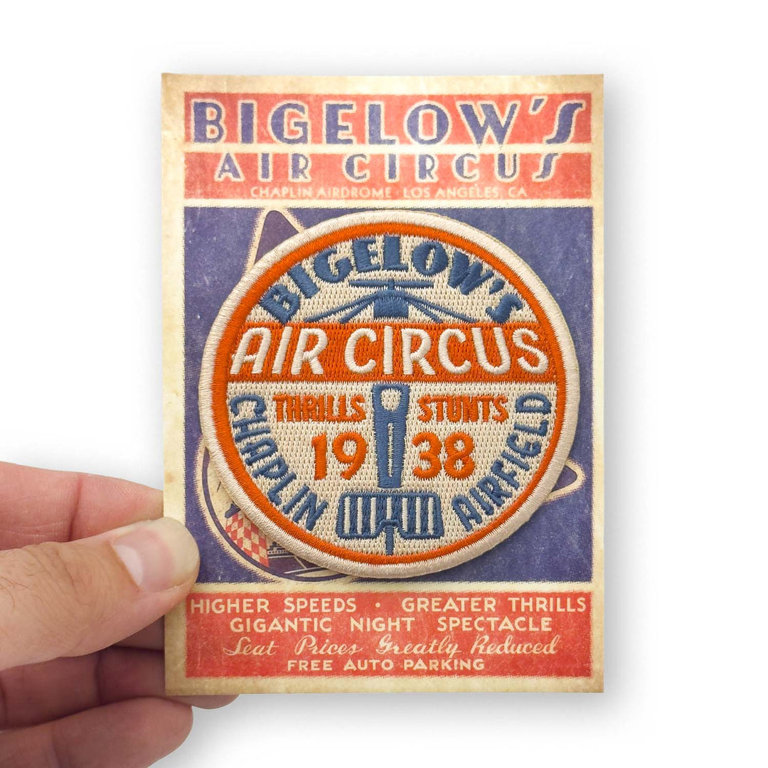 The Rocketeer "Bigelow Air Circus" Patch