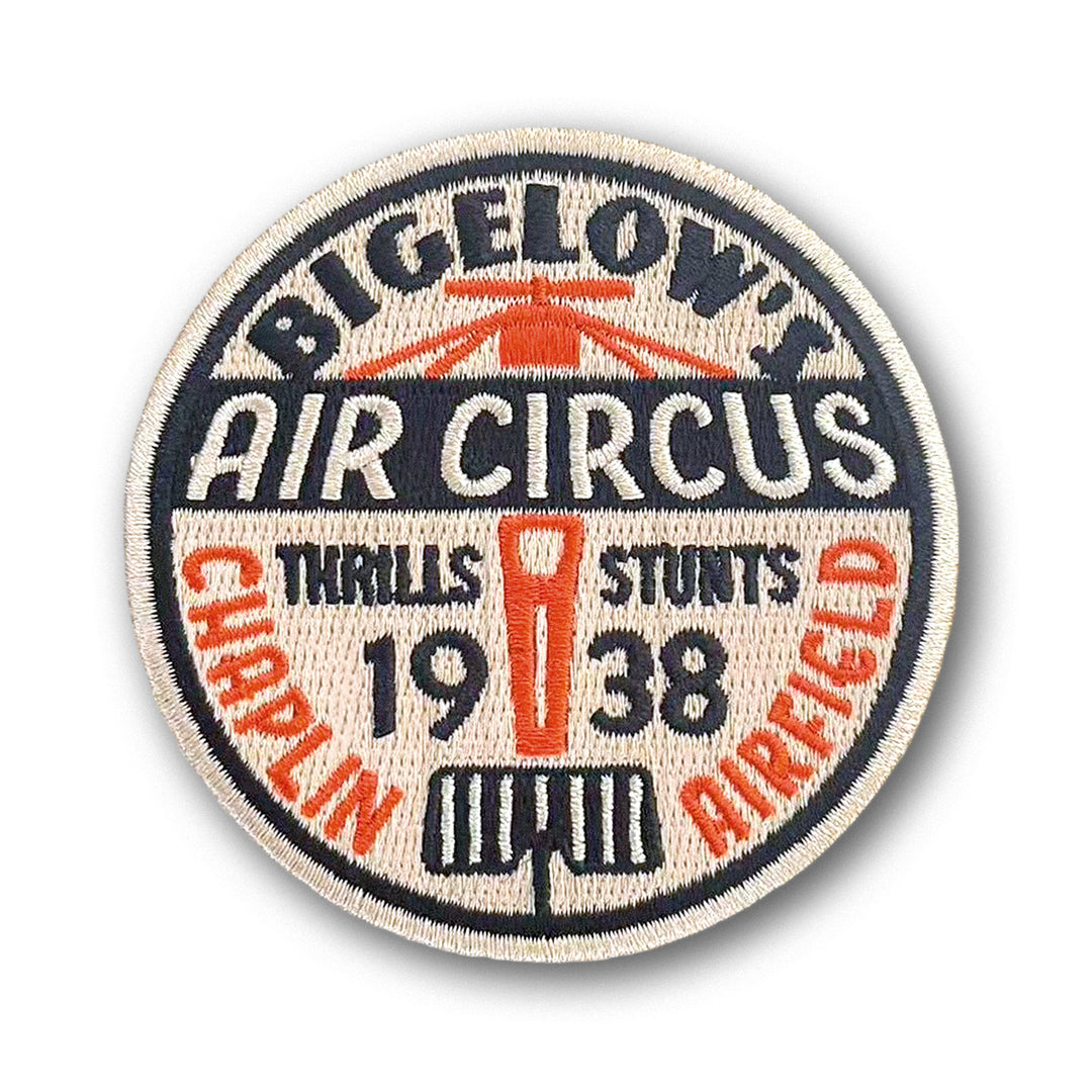 The Rocketeer "Bigelow Air Circus" Patch & Sticker Set