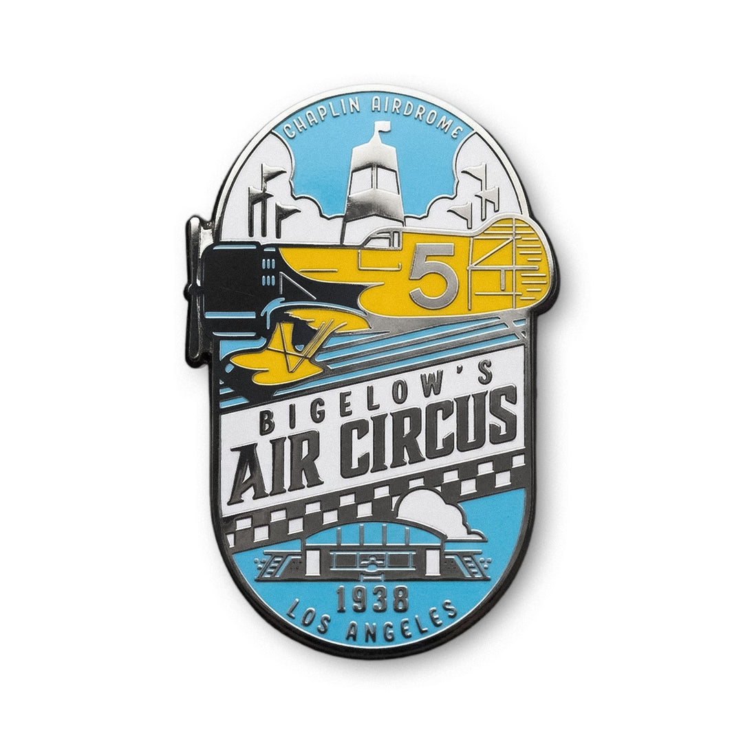 The Rocketeer "Bigelow Air Circus" Enamel Pin