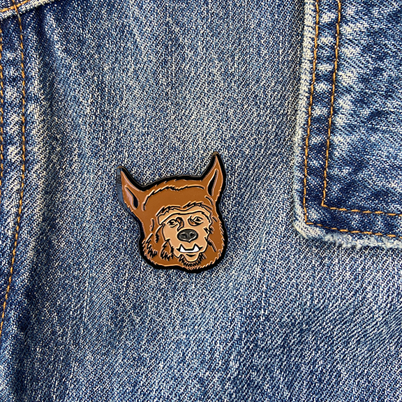 Monster Squad Bruce W. Wolf Pin