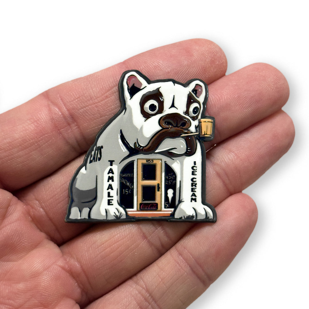The Rocketeer "Bulldog Cafe" 3D Pin – Color Variant