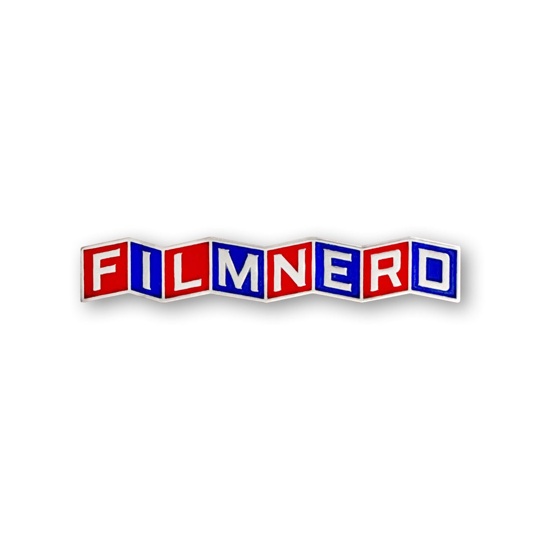 Film Nerd Enamel Pin