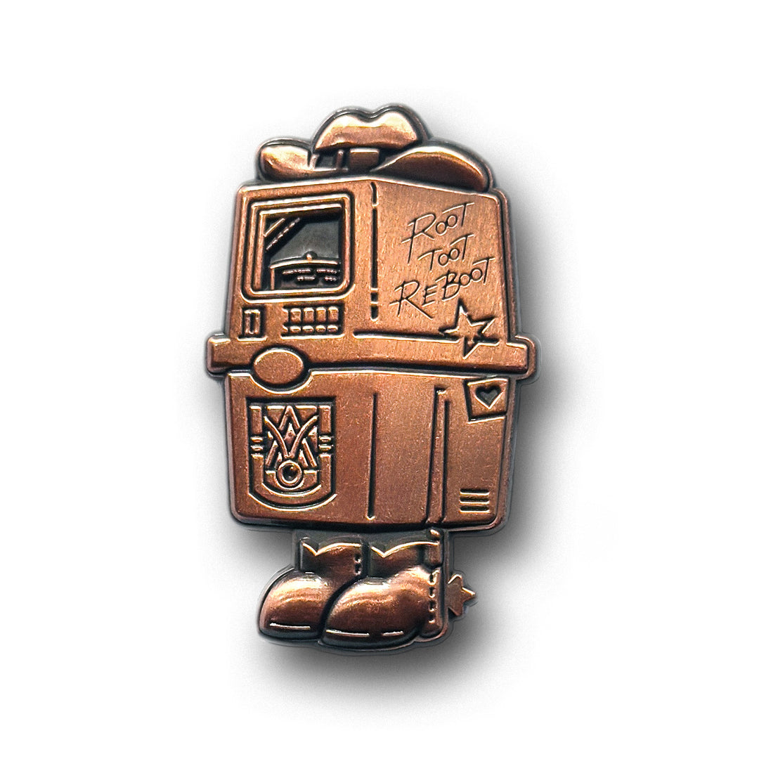 "Honky Tonk Gonk" – 3D Metal Pin