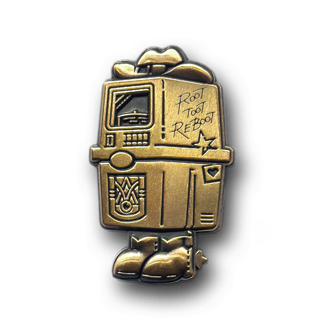 "Honky Tonk Gonk" – 3D Metal Pin