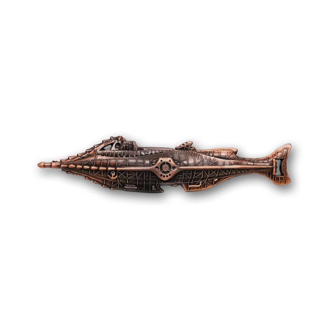 The Nautilus Antique Copper Edition - 3D Metal Pin