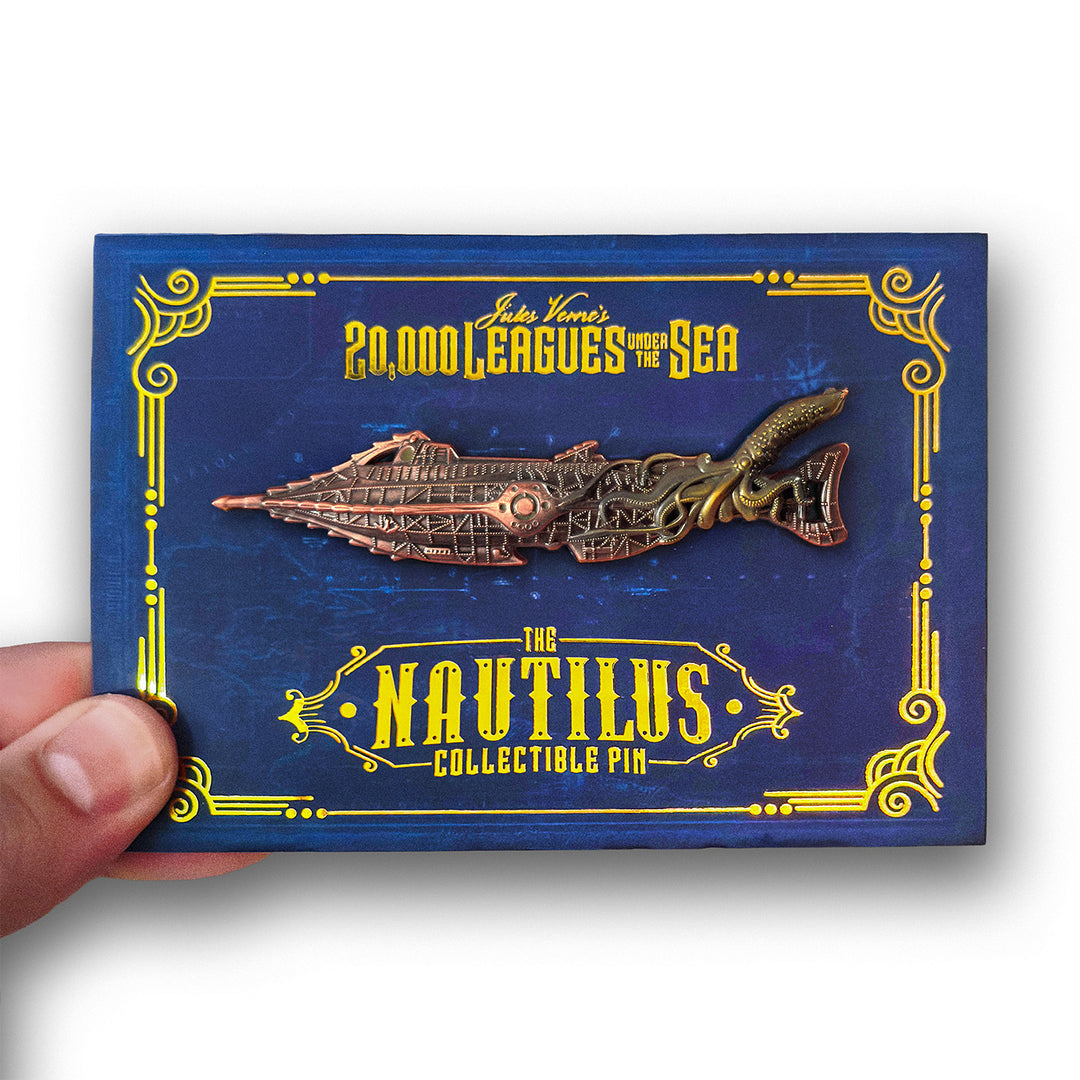 The Nautilus Squid Attack – 3D Metal Pin