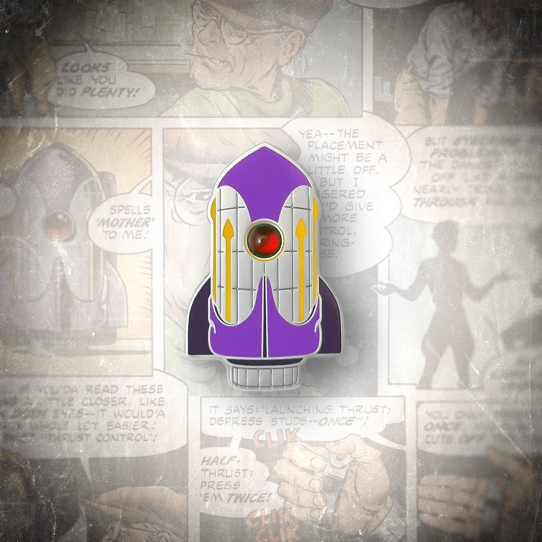 The Rocketeer "Rocket-Pack" Enamel Pin