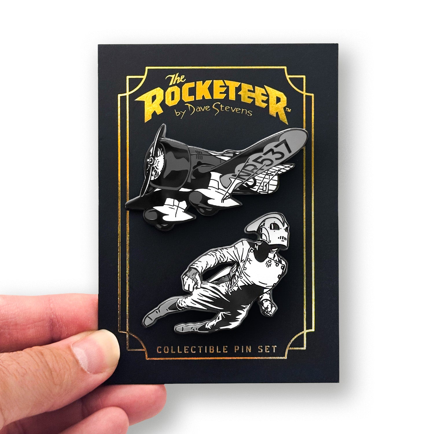 The Rocketeer – Two Pin Collector's Set – Okkto