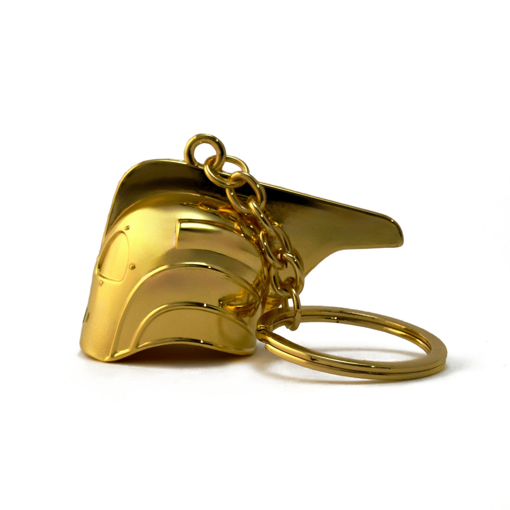 The Rocketeer Helmet Keychain – Shiny Gold – Okkto