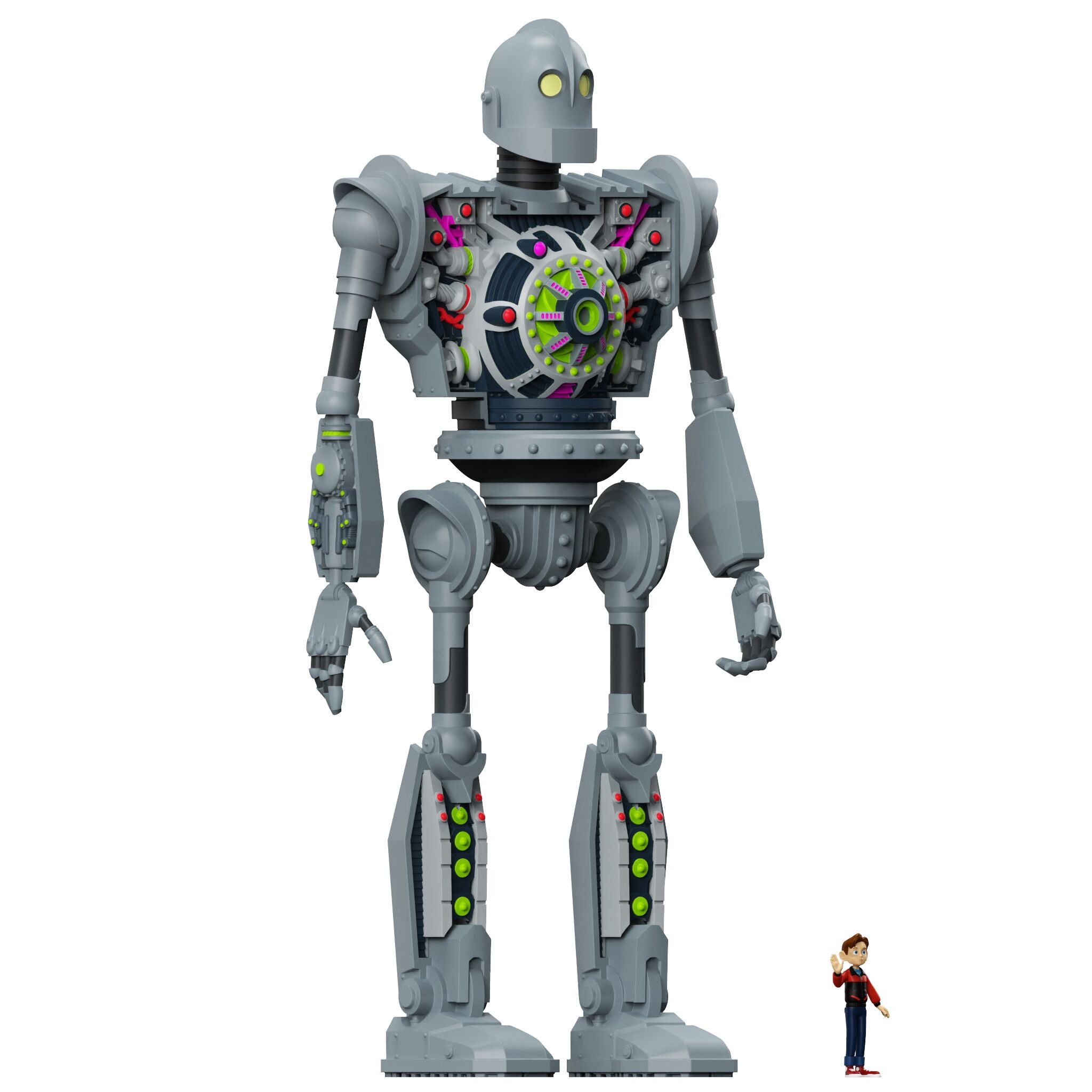 The Iron Giant Super Cyborg Figure – Okkto