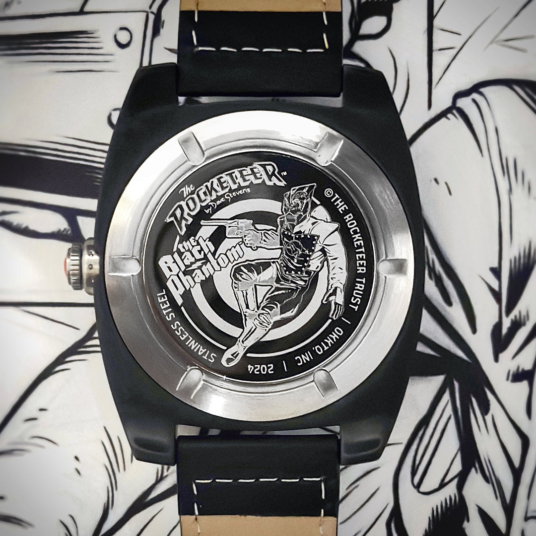 The Rocketeer Watch – The Black Phantom™