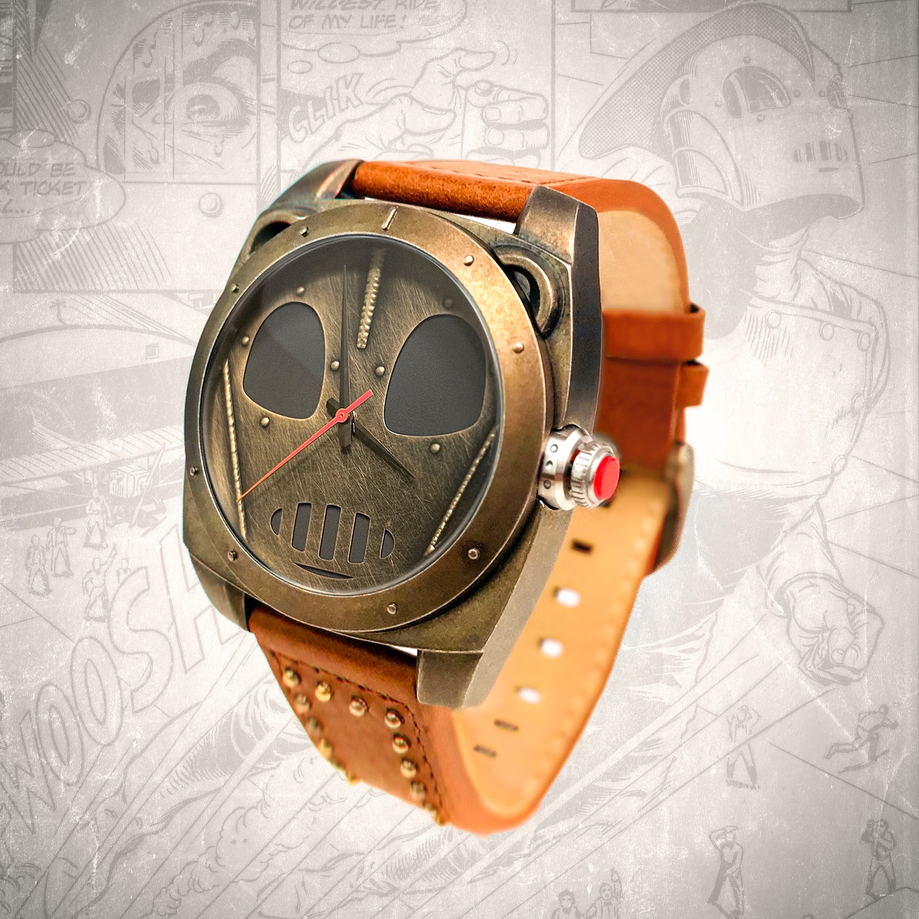 DISNEYS ROCKETEER sold WATCH BY FOSSIL BRAND NEW gold face