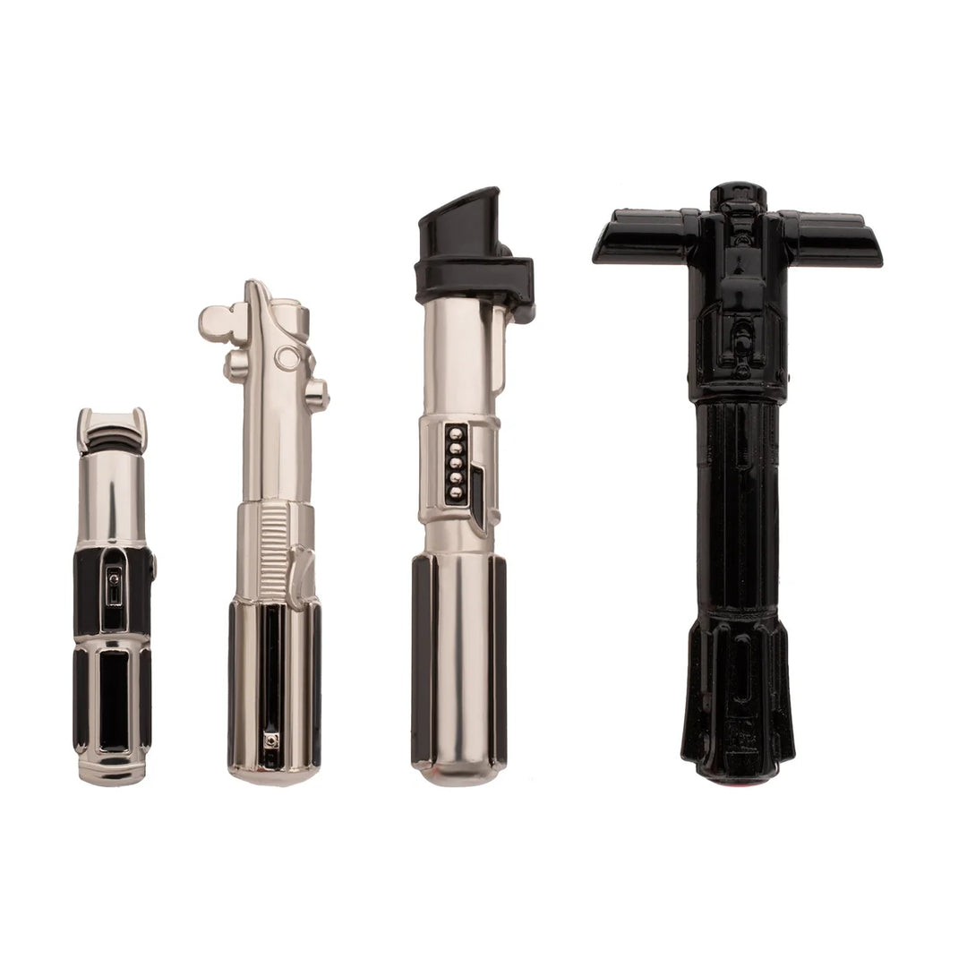 Star Wars Exclusive 4 Piece 3D Lightsaber Pin Set