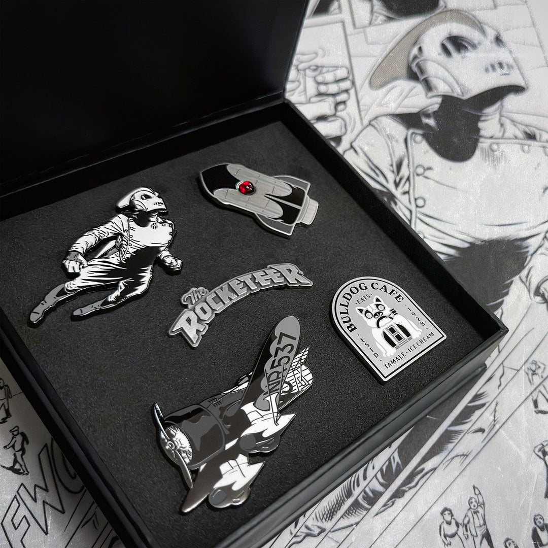 The Rocketeer Collector's Pin Set