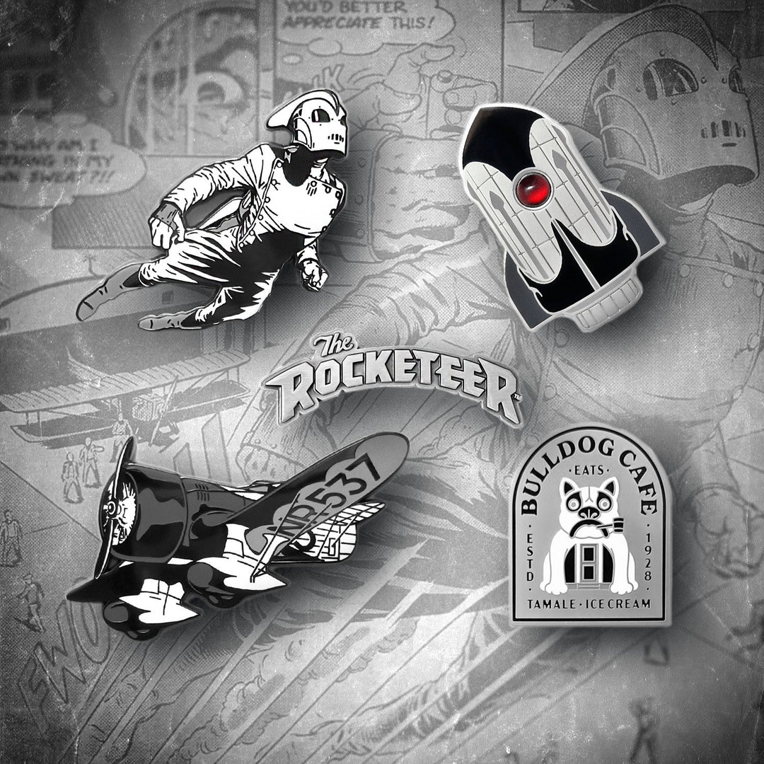 The Rocketeer Collector's Pin Set