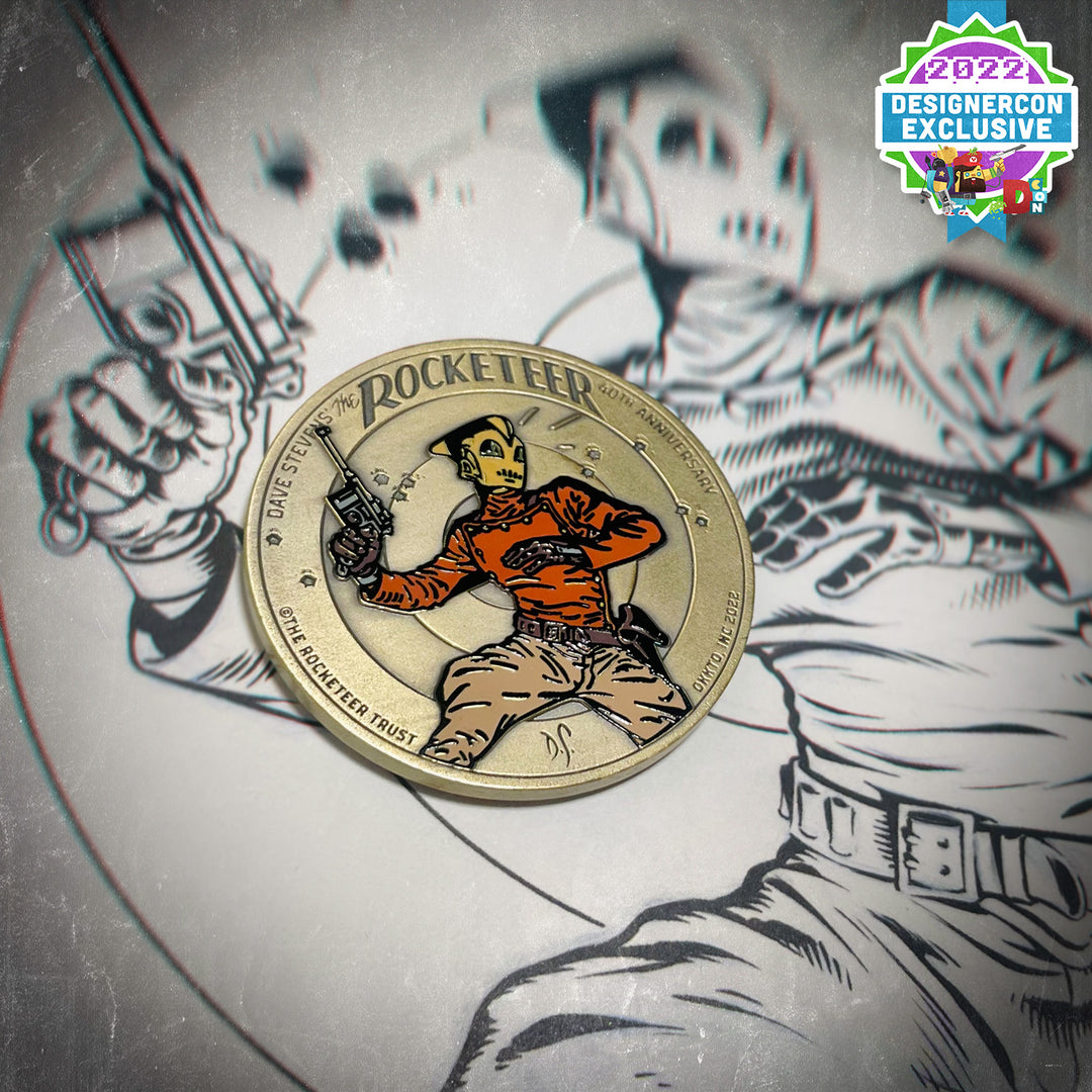 The Rocketeer "Target" Collectible Coin