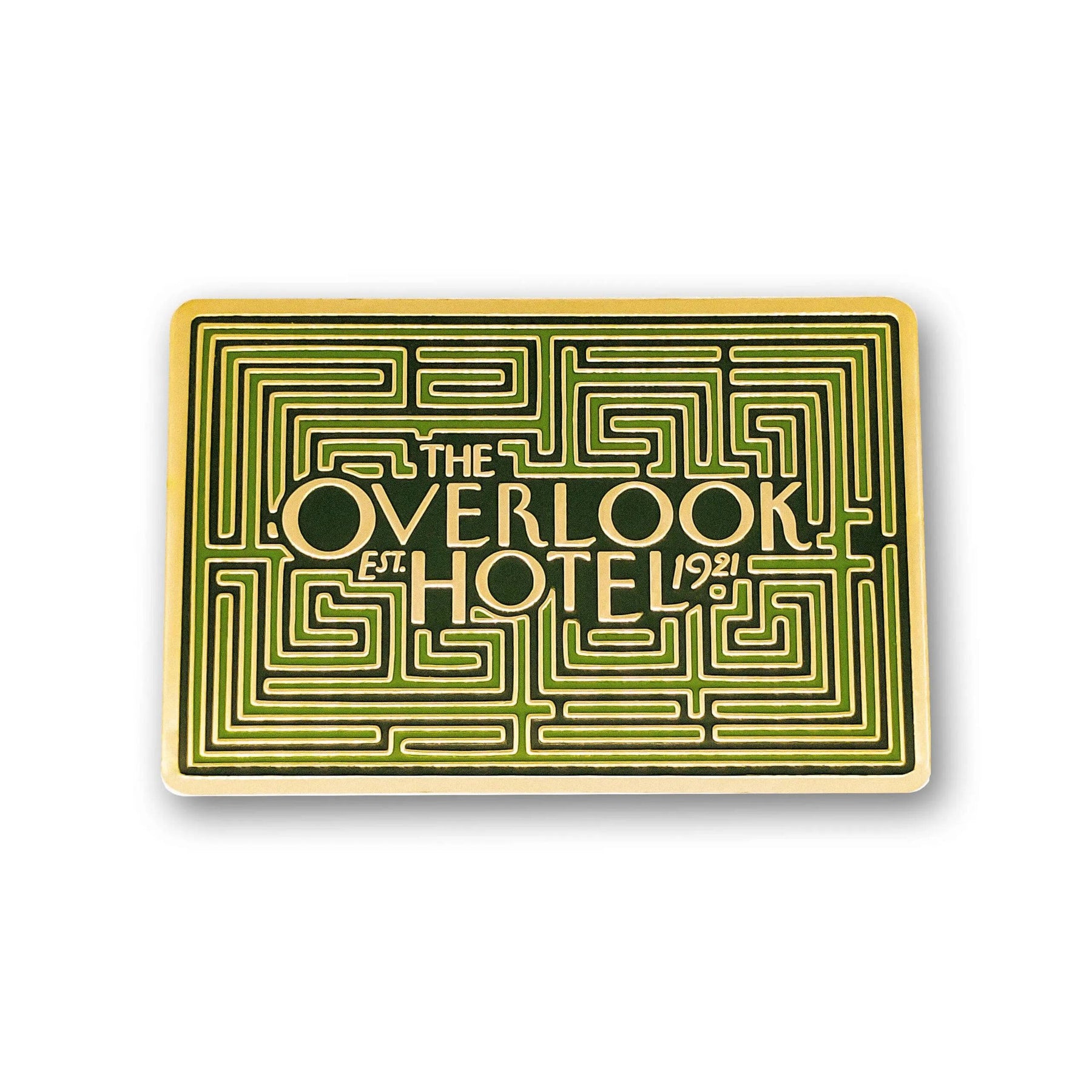 Targa Metallica Vintage The Overlook Hotel 30x20 Cm - Decorazione Parete Per Casa, Cucina, Garage