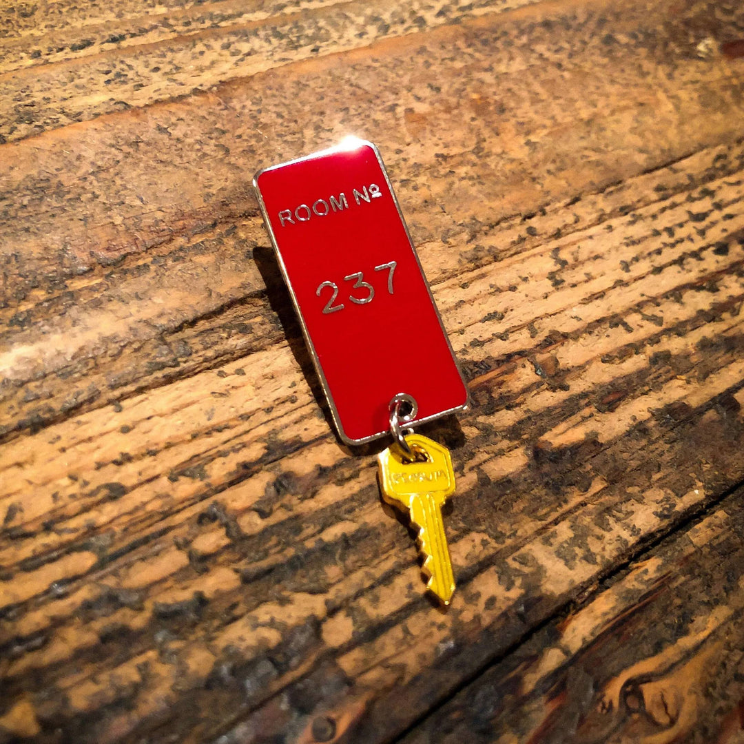 Room 237 Keychain Pin